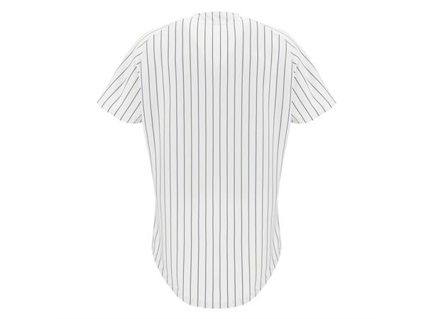 Diamond Evo Baseball Jersey WHT/NAV XXS Klassisk Baseballdrakt 