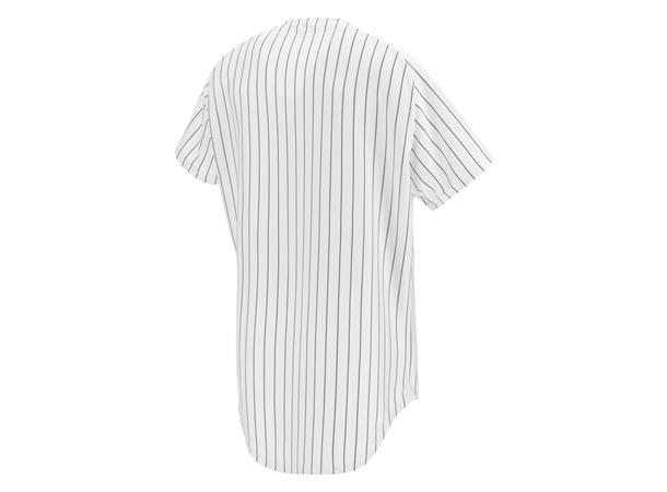 Diamond Evo Baseball Jersey WHT/NAV XXS Klassisk Baseballdrakt 