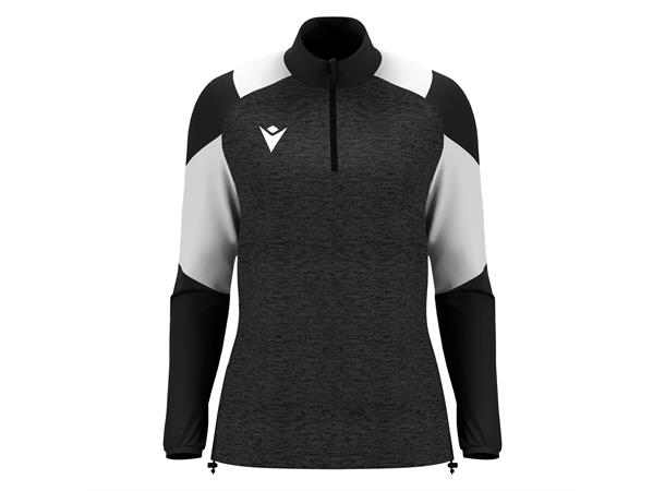 Chantico 1/4 Zip Top Wmn BLK/WHT XS Teknisk treningsgenser til dame 