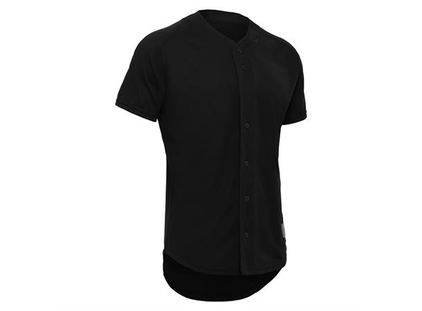 Diamond Evo Baseball Jersey BLK XXS Klassisk Baseballdrakt 